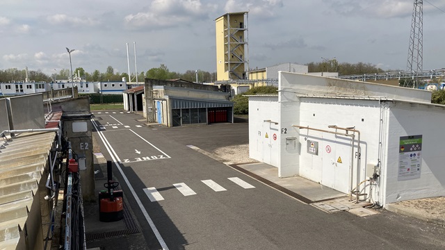 United Initiators Fabrikgebäude am Standort Chalon-sur-Saone, Frankreich.
